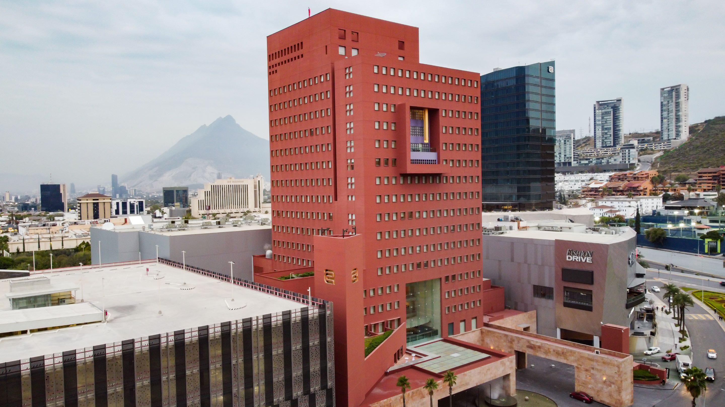 Camino Real Monterrey Hotell San Pedro Garza Garcia Eksteriør bilde The building of the National Institute of Anthropology and History